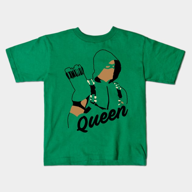 Oliver Queen, Green Arrow Kids T-Shirt by k4k7uz